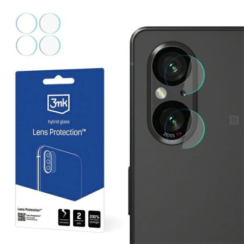 Kup Hybridglas für die Kameraobjektiv 3MK Lens Protection Sony Xperia 5 V [4 PACK] - 3MK5407 - {ean13} - Sklep Home Screen