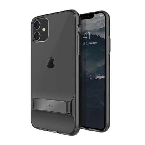 Kup Case UNIQ Cabrio Apple iPhone 11 grau/rauchgrau - UNIQ4SMK - {ean13} - Sklep Home Screen