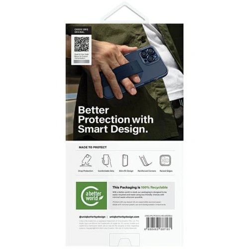 Kup Etui UNIQ Heldro Mag Apple iPhone 15 Pro Max Magclick Charging modrý/ultramarín hluboká modrá - UNIQ1076 - {ean13} - Sklep Home Screen
