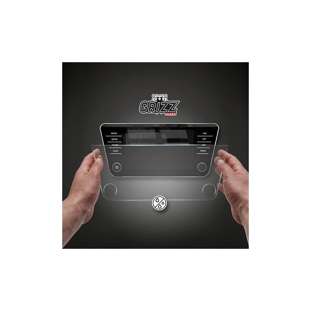 Folia matowa GrizzGlass CarDisplay Protection do Seat Ateca Virtual Cockpit 10,25" 2020-2025