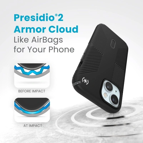 Kup Case Speck Presidio2 Grip ClickLock & MagSafe Apple iPhone 15 / 14 / 13 (Schwarz) - SPK582 - {ean13} - Sklep Home Screen