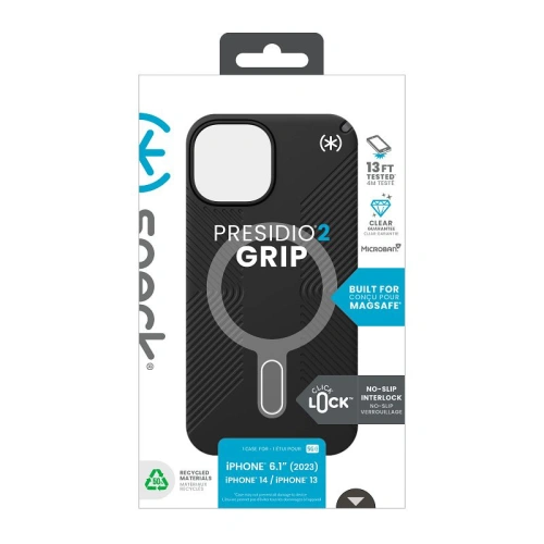 Kup Etui Speck Presidio2 Grip ClickLock & MagSafe Apple iPhone 15 / 14 / 13 (Fekete) - SPK582 - {ean13} - Sklep Home Screen