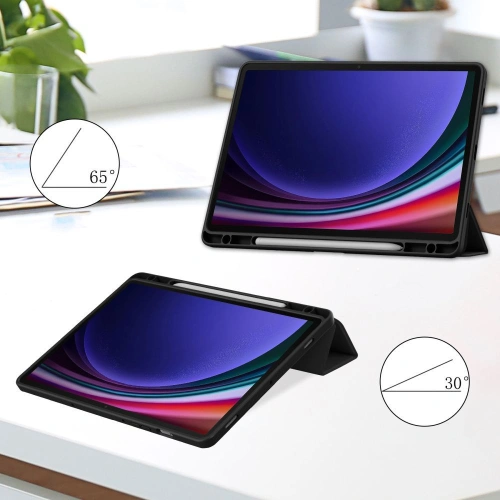 Kup Etui Tech-Protect SmartCase Pen Hybrid Samsung Galaxy Tab S9 FE Black - THP2432 - {ean13} - Sklep Home Screen