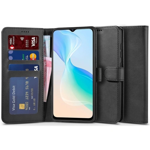 Kup Case Tech-Protect Wallet Vivo Y33S Schwarz - THP2434 - {ean13} - Sklep Home Screen