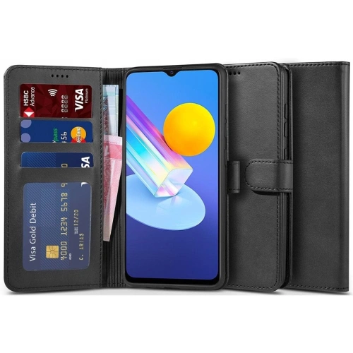 Kup Case Tech-Protect Wallet Vivo Y72 5G Schwarz - THP2435 - {ean13} - Sklep Home Screen