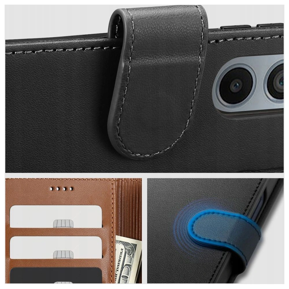 Etui Tech-Protect Wallet Vivo Y72 5G Black