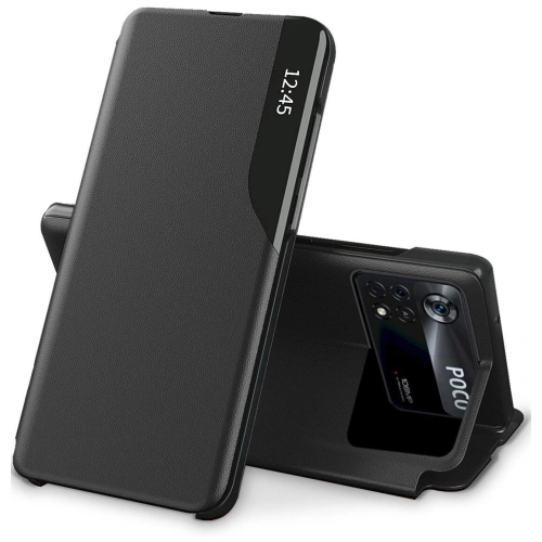Kup Tech-Protect Xiaomi Carcasă Smart View Poco M4 Pro 4G Negru - THP2438 - {ean13} - Sklep Home Screen