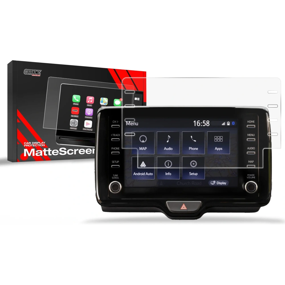 Folia matowa GrizzGlass CarDisplay Protection do Toyota Yaris 8" (2020-2023)