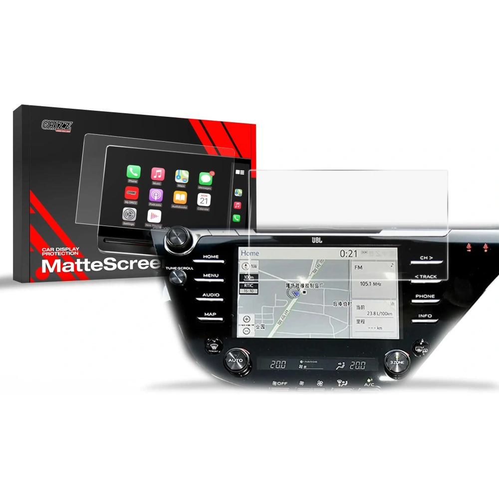 Folia matowa GrizzGlass CarDisplay Protection do Toyota Camry 8" 2018-2020