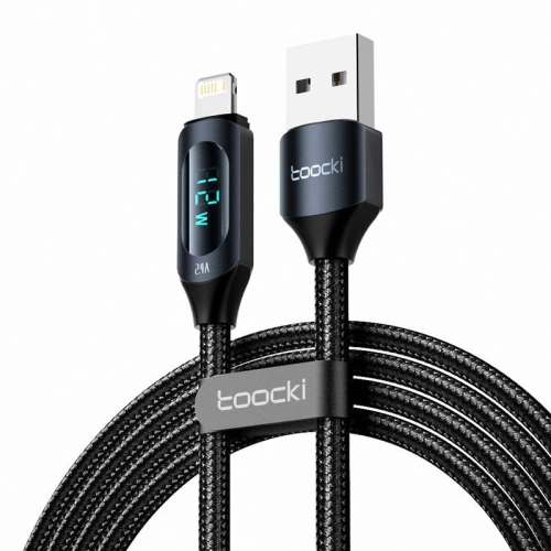 Kup Kábel Toocki TXCL-XY01 USB-A / Lightning, 1m, 12W (fekete) - TCK86 - {ean13} - Sklep Home Screen