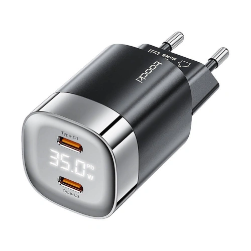 Kup Nabíječka Toocki TCTAC-ZXB01 2xUSB-C, GaN, 35W (černá) - TCK90 - {ean13} - Sklep Home Screen