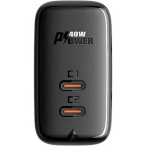 Kup Ładowarka sieciowa Acefast A9 2xUSB-C, PD, 40W (czarna) - ACE1 - {ean13} - Sklep Home Screen