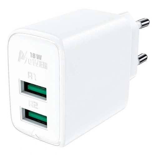 Kup Acefast A33 2xUSB-A, QC3.0, încărcător de rețea 18W (alb) - ACE4 - {ean13} - Sklep Home Screen
