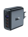 Kup Síťová nabíječka Acefast A37 USB-A, 3xUSB-C, PD, GaN, 100W (černá) + úhlový kabel USB-C / USB-C 2m - ACE6 - {ean13} - Sklep Home Screen