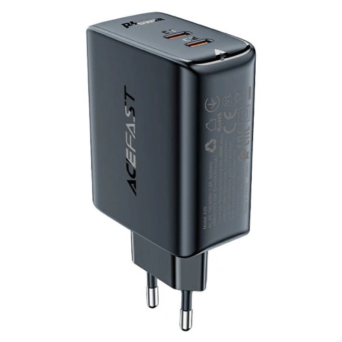 Kup Acefast A29 Netzladegerät 2xUSB-C PD, GaN, 50W (schwarz) - ACE7 - {ean13} - Sklep Home Screen