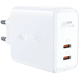 Kup Ładowarka sieciowa Acefast A29 2xUSB-C PD, GaN, 50W (biała) - ACE8 - {ean13} - Sklep Home Screen