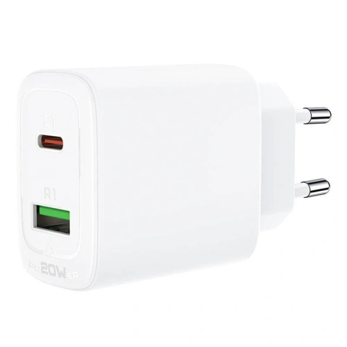 Kup Acefast A25 USB-A, USB-C, PD 20W încărcător de rețea (alb) - ACE9 - {ean13} - Sklep Home Screen