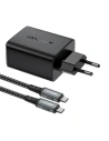 Kup Acefast A17 hálózati töltő USB-A, USB-C, HDMI, GaN 65W + USB-C / USB-C 1.8m (fekete) - ACE10 - {ean13} - Sklep Home Screen
