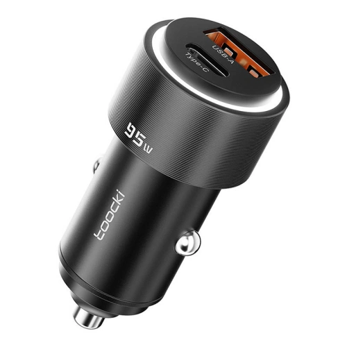 Kup Autós töltő Toocki TCCAC-YY01 USB-A / USB-C, 95W (fekete) - TCK97 - {ean13} - Sklep Home Screen