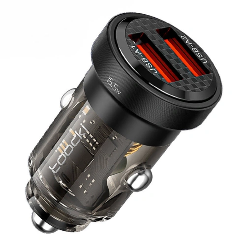 Kup Auto-Ladegerät Toocki TCCAA-WR01 2xUSB-A, 15W (schwarz) - TCK98 - {ean13} - Sklep Home Screen