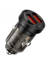 Automobilní nabíječka Toocki TCCAA-WR01 2xUSB-A, 15W (černá)
