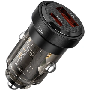 Buy Toocki TCCAA Q-WR01 car charger USB-A / USB-C, 30W (black) - TCK99 - {ean13} - Home Screen Store Europe