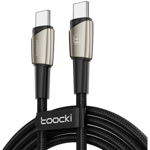 Buy Toocki TXCTT14-LG01 cable USB-C / USB-C, 1m, 140W (pearl nickel) - TCK101 - {ean13} - Home Screen Store Europe