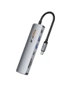 Kup Dokkoló állomás Toocki THB7-JSB03 7in1 USB-C / 2xUSB-A 3.0, USB-C 3.0 5GBPS, USB-C PD 100W, HDMI 4K 30HZ, SD/TF (szürke) - TCK108 - {ean13} - Sklep Home Screen