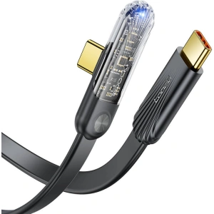 Buy Toocki TQ-X32 angle cable USB-C / USB-C, 1m, 100W (black) - TCK110 - {ean13} - Home Screen Store Europe