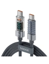 Kabel Toocki TXCTT1-XY01 USB-C / USB-C, 1m, 100W (szary)