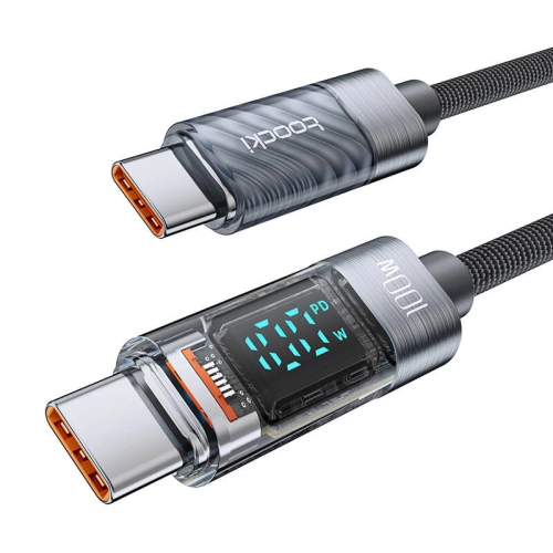 Kup Kabel Toocki TXCTT1-XY01 USB-C / USB-C, 1m, 100W (grau) - TCK112 - {ean13} - Sklep Home Screen