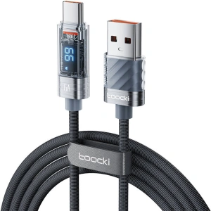 Kup Kabel Toocki TXCTZX0G USB-A / USB-C, 1m, 66W (grau) - TCK113 - {ean13} - Sklep Home Screen