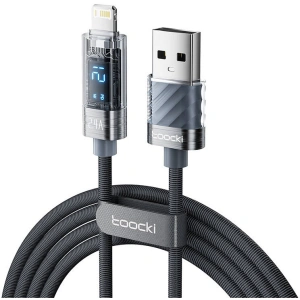 Kup Toocki Cablu TXCLZX0G-01 USB-A / Lightning, 1m, 12W (gri) - TCK114 - {ean13} - Sklep Home Screen