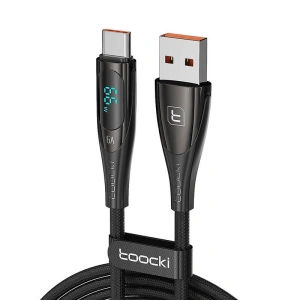 Kup Toocki Cablu TXCTXY2A01 USB-A / USB-C, 1m, 66W (negru) - TCK117 - {ean13} - Sklep Home Screen