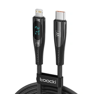 Kup Kabel Toocki TXCTL-XY205 USB-C / Lightning, 1m, PD, 27W (schwarz) - TCK118 - {ean13} - Sklep Home Screen