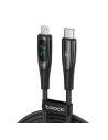 Kábel Toocki TXCTL-XY205 USB-C / Lightning, 1m, PD, 27W (fekete)