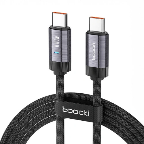 Kup Kabel Toocki TXCTT1-FZA0G USB-C / USB-C, 1m, PD, 100W (grau) - TCK119 - {ean13} - Sklep Home Screen