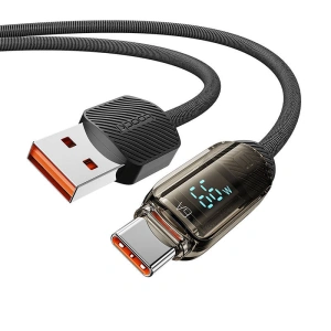 Kup Kabel Toocki TXCTYX05 USB-A / USB-C, 1m, 66W (schwarz) - TCK122 - {ean13} - Sklep Home Screen