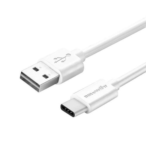Buy USB-C Double-side Reversible Cable BlitzWolf BW-CB10 1m White - BLZ016WHT - {ean13} - Home Screen Store Europe