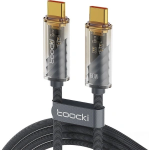 Kup Toocki Cablu TXCTT2-JD03 USB-C / USB-C, 1m, PD, 60W (gri) - TCK123 - {ean13} - Sklep Home Screen