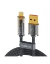 Kabel Toocki TXCLJDA03 USB-A / Lightning, 1m, 12W (grau)