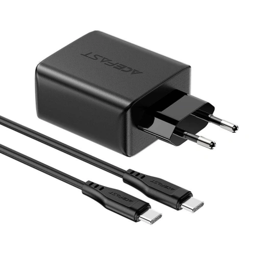 Kup Acefast A13 Netzladegerät USB-A, 2x USB-C, PD 65W + USB-C / USB-C Kabel (schwarz) - ACE11 - {ean13} - Sklep Home Screen