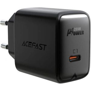 Kup Ładowarka sieciowa Acefast A1 USB-C, PD, 20W (czarna) - ACE12 - {ean13} - Sklep Home Screen