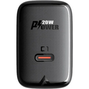 Kup Ładowarka sieciowa Acefast A1 USB-C, PD, 20W (czarna) - ACE12 - {ean13} - Sklep Home Screen