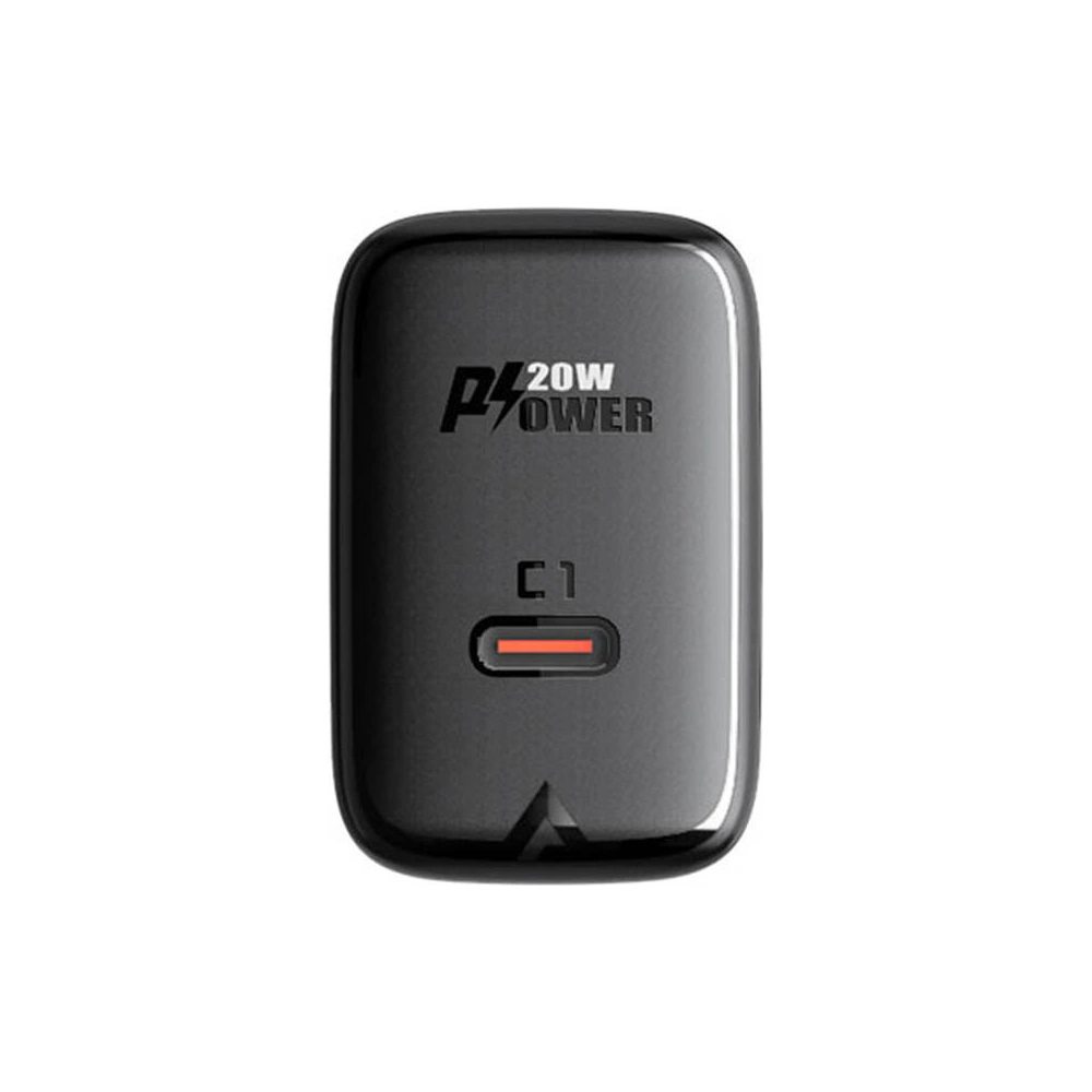 Ładowarka sieciowa Acefast A1 USB-C, PD, 20W  (czarna)