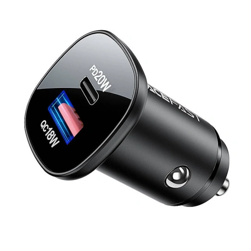 Kup Încărcător auto Acefast B1 USB-A, USB-C, 38W (negru) - ACE14 - {ean13} - Sklep Home Screen