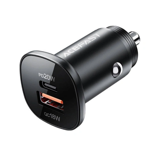 Kup Auto nabíječka Acefast B1 USB-A, USB-C, 38W (černá) - ACE14 - {ean13} - Sklep Home Screen