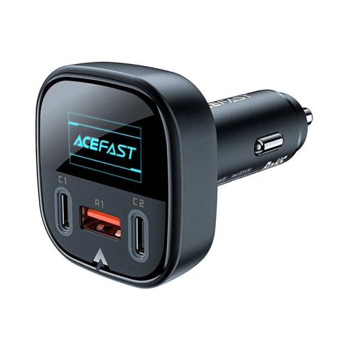 Kup Acefast B5 USB-A autós töltő, 2xUSB-C, 101W kijelzővel (fekete) - ACE18 - {ean13} - Sklep Home Screen