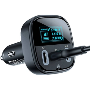 Kup Ładowarka samochodowa Acefast B5 USB-A, 2xUSB-C, 101W z wyświetlaczem (czarna) - ACE18 - {ean13} - Sklep Home Screen