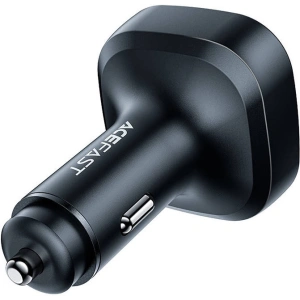 Buy Acefast B5 car charger USB-A, 2xUSB-C, 101W with display (black) - ACE18 - {ean13} - Home Screen Store Europe